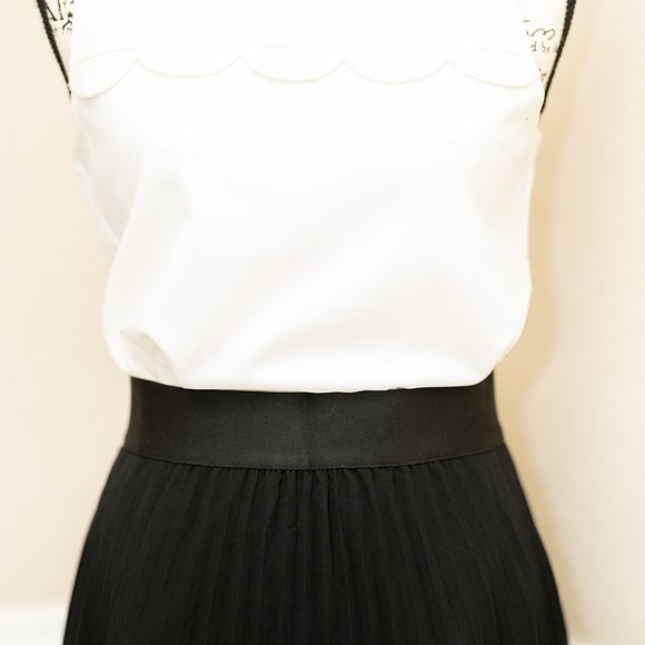 Chiffon Twirl Pleated Midi Skirt - NWOT - Picture 12 of 13